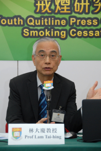 Professor Lam Tai-hing, Sir Robert Kotewall Professor in Public Health and Chair Professor of Community Medicine, School of Public Health, Li Ka Shing Faculty of Medicine, HKU advised increasing public awareness including youths and their parents about the health risks and other hazards of using e-cigarette. 